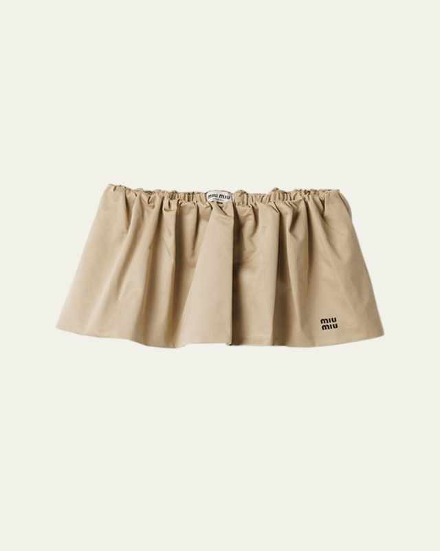 Chino Mini Skirt